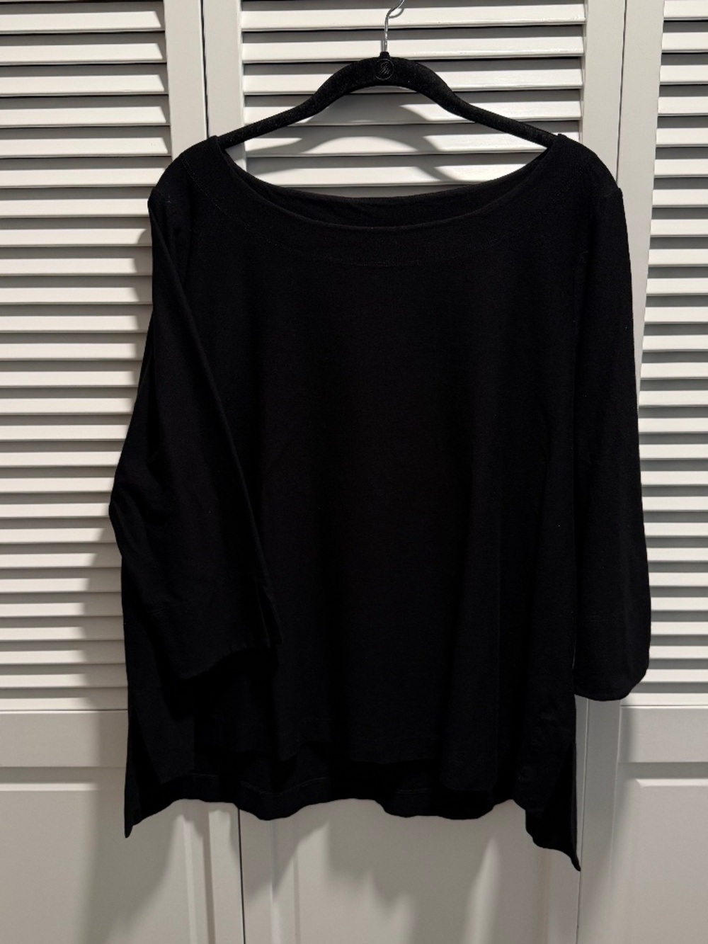 Eileen Fisher Crepe Knit Top